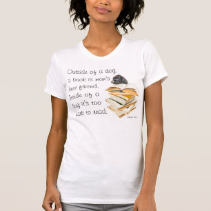 人間のためのおもしろい犬の引用文のワイシャツ Tシャツ
