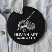 人間のためのアート 缶バッジ (インサイチュ)