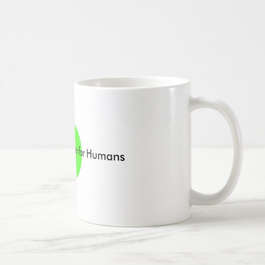 人間のためのドゥか死ぬ時間だ博物館ザズルG コーヒーマグカップ (右)