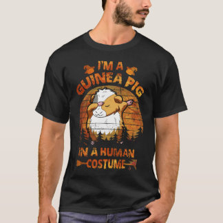 人間のためのモルモットコスチューム135種類 Tシャツ