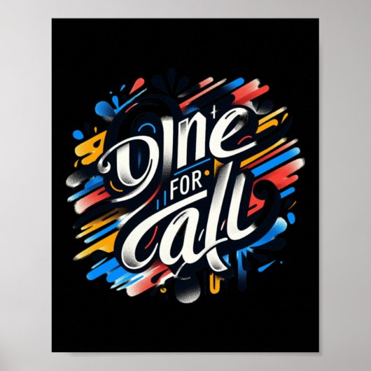 人間のつながりと ポスター (正面)