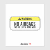 人間のように死ぬエアバッ実在グはない シール (シート)