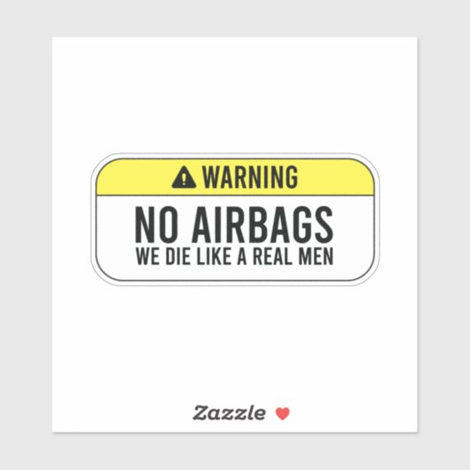 人間のように死ぬエアバッ実在グはない シール (シート)