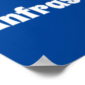 人間のインフラストラクチャー ポスター (角)