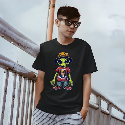 人間のエイリアンの侵略 – おもしろい政治ミーム Tシャツ