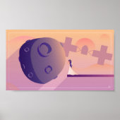 人間のサイケポスター ポスター (正面)