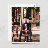 人間のサル ポストカード (正面/裏面)