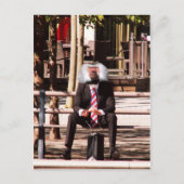 人間のサル ポストカード (正面)