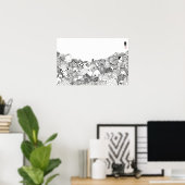 人間のジャングル ポスター (ホームオフィス)