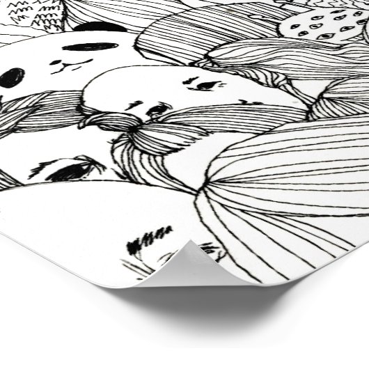 人間のジャングル ポスター (角)