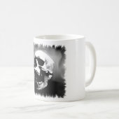 人間のスカルを笑わせるHysteriskull コーヒーマグカップ (正面右)
