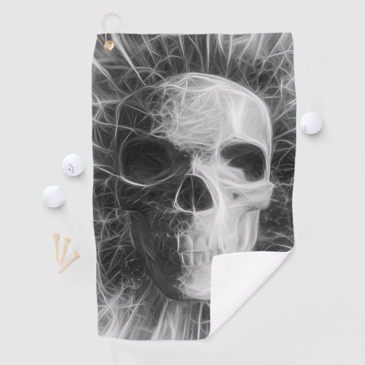 人間のスカル ゴルフタオル (インサイチュ)