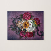 人間のスカル ジグソーパズル (横)