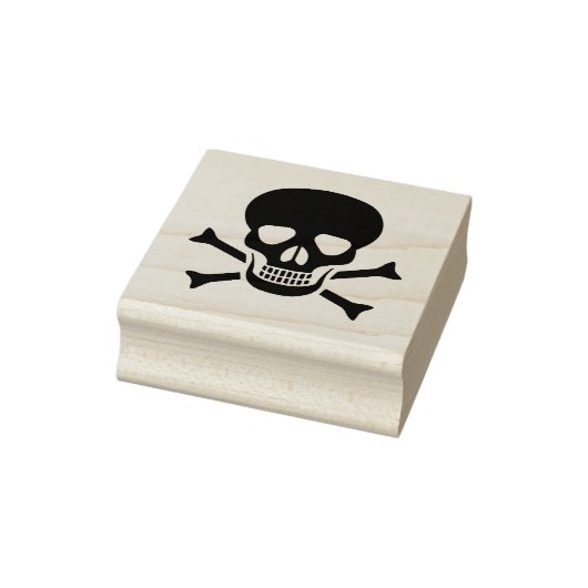 人間のスカル，死，人間，スカル，骨，ハロウィーン， ラバースタンプ (スタンプ)