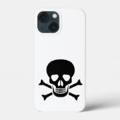人間のスカル Case-Mate iPhoneケース (裏面)