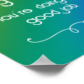 人間のダークレインボーの簡単ではない ポスター (角)