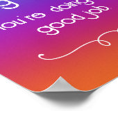 人間のダークレインボーの簡単ではない ポスター (角)