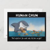 人間のチャム ポストカード (正面/裏面)