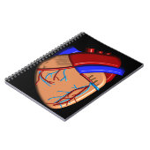 人間のハートのiPhoneおよび電子工学のケース ノートブック (左側)