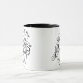 人間のハート マグカップ (中央)