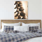 人間のバックボーンの概念図4 キャンバスプリント (インサイチュ (寝室))