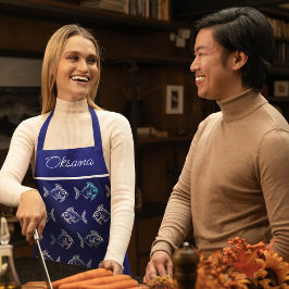 人間のパターン エプロン