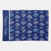 人間のパターン キッチンタオル (横)