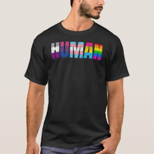 人間のパンセクシュアルトランスジェンダー同性愛者Lgbtq+ラブエクア Tシャツ