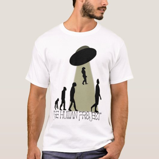 人間のプロジェクトのワイシャツ Tシャツ (正面)
