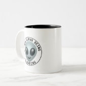 人間のマグカップである ツートーンマグカップ (正面左)