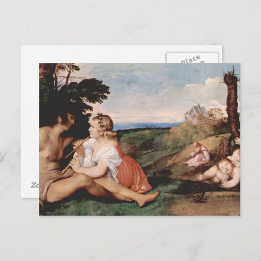 人間の三歳 ポストカード (正面/裏面)