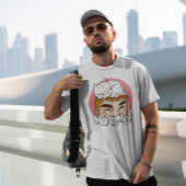 人間の上で眠る猫の動物 Tシャツ