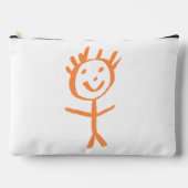 人間の人形 アクセサリーポーチ (正面)