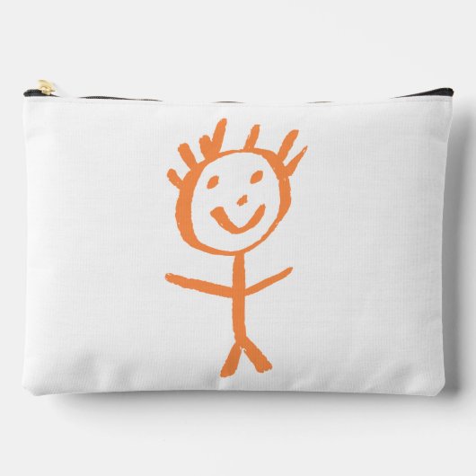 人間の人形 アクセサリーポーチ (正面)