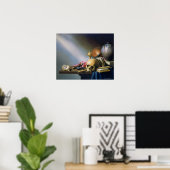 人間の人生の虚栄心の寓話 ポスター (ホームオフィス)