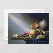 人間の人生の虚栄心の寓話 ポストカード (正面/裏面)