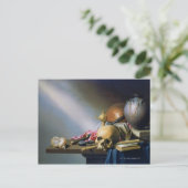 人間の人生の虚栄心の寓話 ポストカード (スタンド正面)