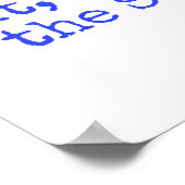 人間の体のDNA – 科学事実 ポスター (角)