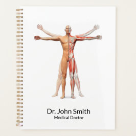 人間の体骨格筋メディカル プランナー手帳