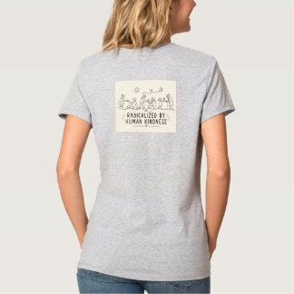 人間の優しさに激化 Tシャツ