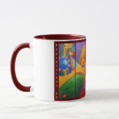 人間の原動力のマグ2 マグカップ (左)