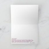 人間の原動力の挨拶状 カード (内部)