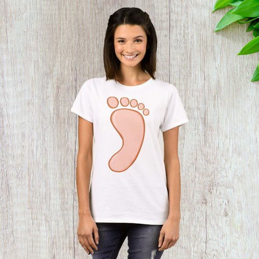 人間の右足 Tシャツ