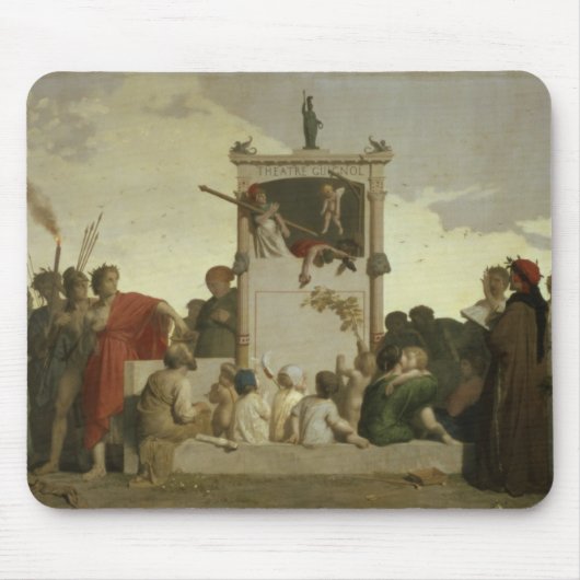 人間の喜劇、c.1852 マウスパッド (正面)