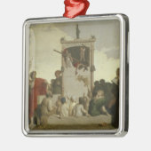 人間の喜劇、c.1852 メタルオーナメント (左)