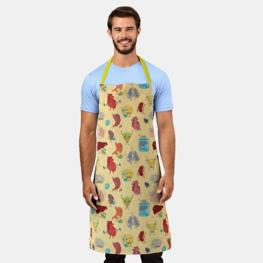 人間の器官 エプロン (着用した状態)