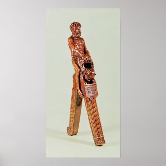 人間の型枠の中のクルミのクラッカー ポスター (正面)