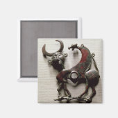 人間の型枠の馬の頬の部分 マグネット (正面/裏面)