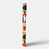 人間の多様性レトロ顔パターン Case-Mate iPhoneケース (裏面 / 右)