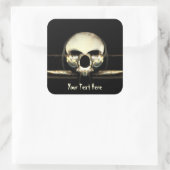 人間の夜明け スクエアシール (バッグ)